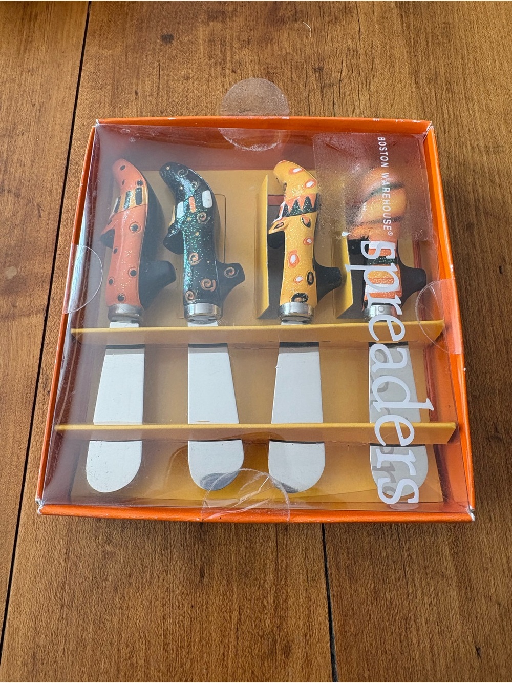 Boston Warehouse Witch’s Shoes Spreaders - Halloween Themed colours.